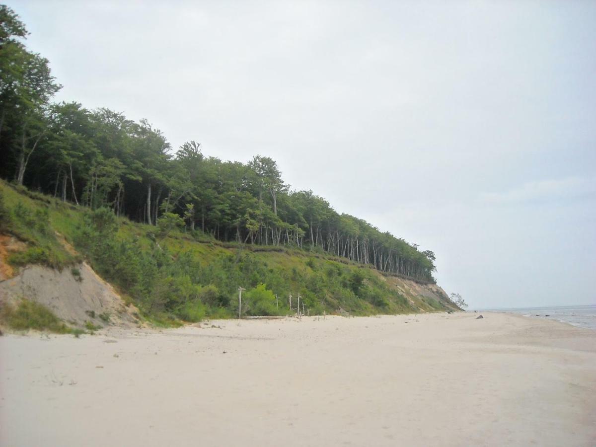 Holiday Home Baltic Z Antresola I Balkonem Przy Plazy เมียนซิดดรอแย ภายนอก รูปภาพ